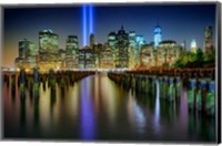 Framed NYC Tribute Lights
