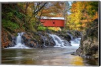 Framed Slaughter House Covered Bridge