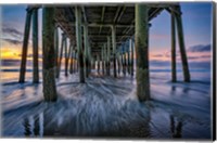 Framed Under The Pier at Dawn