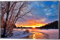 Framed Winter Twilight