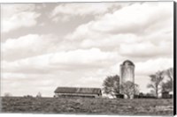 Framed Butler Road Farm