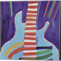 Framed Colorful Guitar