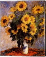 Framed Sunflowers, c.1881