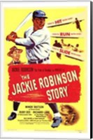 Framed Jackie Robinson Story