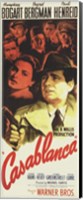 Framed Casablanca Vertical Movie Cast