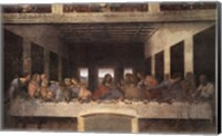 Framed Last Supper, c.1498 (post-restoration)