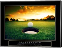 Framed Frustration - Golf Ball