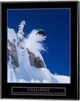 Framed Challenge - Skier