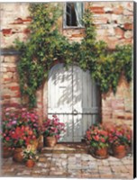 Framed Wooden Doorway, Siena