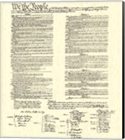 Framed Constitution (Document)
