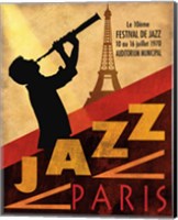 Framed 1970 Jazz in Paris