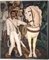 Framed Agrarian Leader Zapata