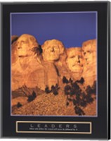 Framed Leaders - Mount Rushmore