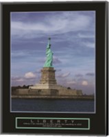 Framed Liberty-Statue of Liberty