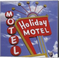 Framed Holiday Motel