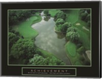 Framed Achievement - Golf Course