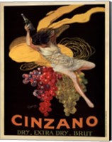 Framed Cinzano, 1920