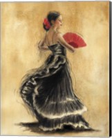 Framed Flamenco Dancer II