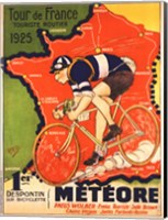 Framed Tour de France 1925