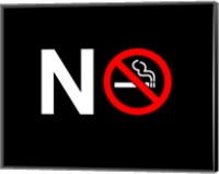 Framed No Smoking - NO SIGN (Small)