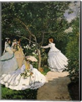 Framed Women in the Garden, 1867