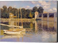 Framed Bridge at Argenteuil, 1874