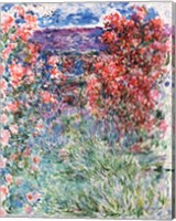 Framed House at Giverny under the Roses, 1925