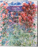 Framed House at Giverny under the Roses, 1925