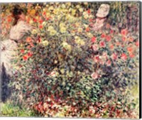 Framed Women in the Flowers, 1875