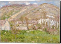 Framed Hamlet on the Cliffs near Giverny, 1883