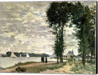 Framed Banks of the Seine at Argenteuil, 1872