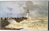 Framed Quay at Le Havre, 1868