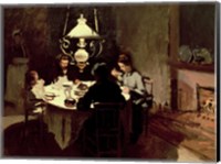 Framed Dinner, 1868-9