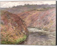 Framed View of the River Creuse on a cloudy day, 1889