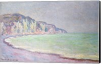 Framed Cliffs at Pourville, 1896