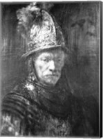 Framed Portrait of a Man with a Golden Helmet, 1648