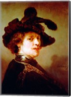 Framed Self Portrait in Fancy Dress, 1635