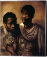 Framed Two Negroes, 1661