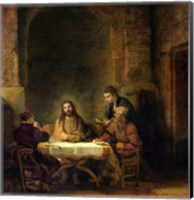 Framed Supper at Emmaus, 1648