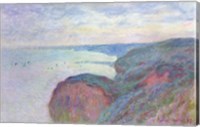 Framed Cliffs near Dieppe, 1897