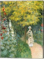 Framed Rose Garden, 1876