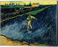 Framed Sower, 1888 - walking