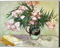 Framed Oleanders and Books, 1888