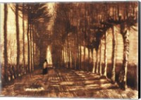 Framed Figure on a Road, 1884