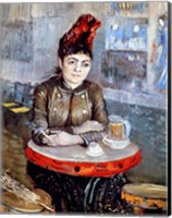 Framed Woman in the 'Cafe Tambourin', 1887