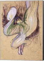 Framed Study for Loie Fuller