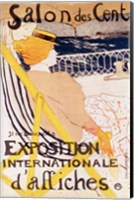 Framed Poster advertising the 'Exposition Internationale d'Affiches', Paris, c.1896