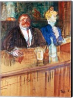 Framed In the Bar: The Fat Proprietor and the Anaemic Cashier, 1898