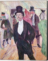 Framed Monsieur Fourcade, 1889