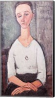 Framed Portrait of Madame Chakowska, 1917
